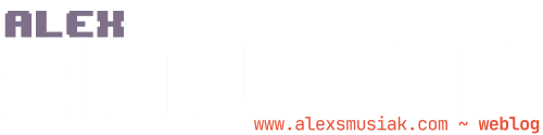 Alex Smusiak's Weblog